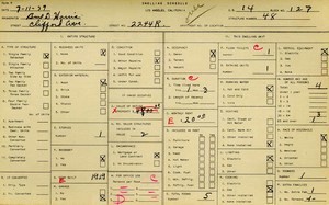 WPA household census for 2244 CLIFFORD, Los Angeles