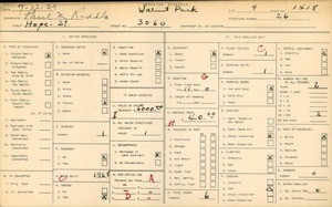 WPA household census for 3060 HOPE ST, Los Angeles County