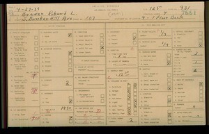 WPA household census for 107 S BUNKER HILL, Los Angeles