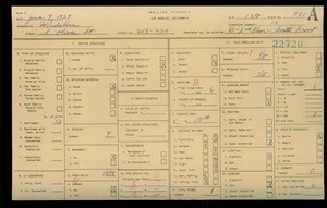 WPA household census for 218 S OLIVE STREET, Los Angeles