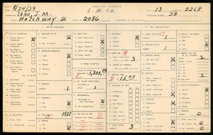 WPA household census for 2086 HATCHWAY ST, Los Angeles County