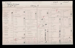 WPA household census for 1340 E 22ND ST, Los Angeles