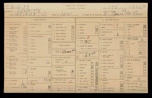 WPA household census for 1403 WRIGHT ST, Los Angeles