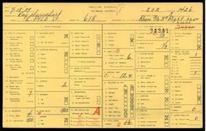 WPA household census for 618U EAST PICO STREET, Los Angeles