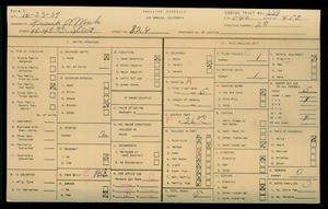 WPA household census for 826 W 49TH ST, Los Angeles County