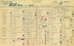 WPA household census for 1609 SCOTT AVE, Los Angeles