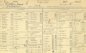WPA household census for 1309 S INDIANA, Los Angeles