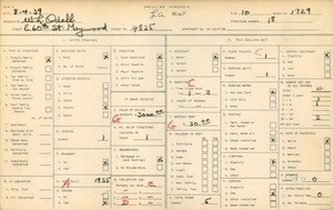 WPA household census for 4835 EAST 60TH STREET, Los Angeles County