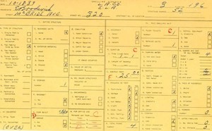 WPA household census for 320 S MCBRIDE