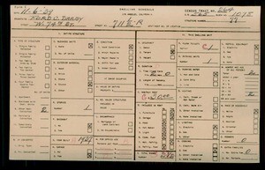 WPA household census for 711 W 74TH ST, Los Angeles County
