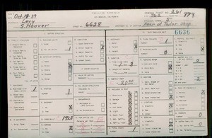WPA household census for 6628 S HOOVER, Los Angeles County