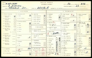WPA household census for 2511 1/2 TEMPLE ST, Los Angeles