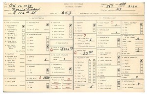 WPA household census for 353 EAST 116TH STREET, Los Angeles County