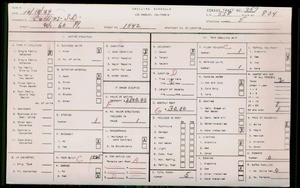 WPA household census for 1542 W 60TH PL, Los Angeles County