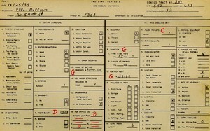 WPA household census for 1308 W 54TH, Los Angeles