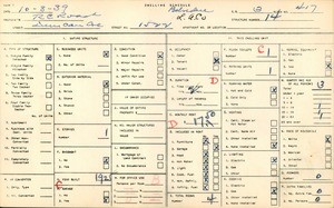 WPA household census for 1522 DUNCAN AVE, Los Angeles County
