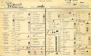 WPA household census for 1337 E VERNON, Los Angeles