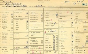 WPA household census for 2539 GLEASON, Los Angeles