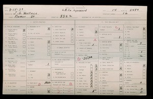 WPA household census for 3322 FLOWER ST, Lynwood, Los Angeles County