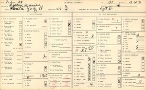 WPA household census for 1818 3/4 SANTA YNEZ STREET, Los Angeles