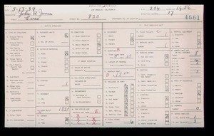 WPA household census for 820 CERES, Los Angeles