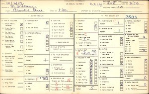 WPA household census for 530 BROOKS AVE, Los Angeles County