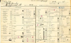 WPA household census for 974 E JEFFERSON, Los Angeles