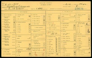 WPA household census for 1410 E 14TH ST, Los Angeles
