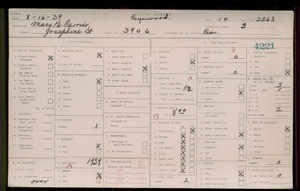WPA household census for 3906 JOSEPHINE, Los Angeles County