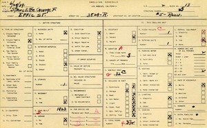 WPA household census for 3829 EFFIE, Los Angeles