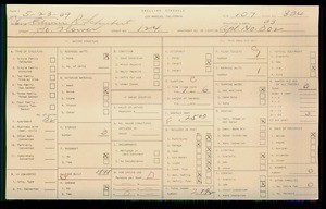 WPA household census for 124 S FLOWER, Los Angeles
