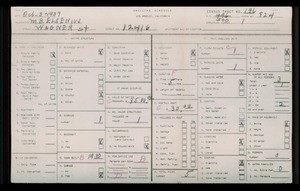 WPA household census for 12416 WAGNER STREET, Los Angeles County