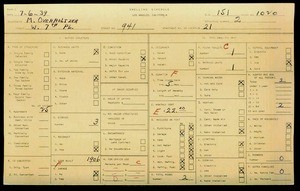 WPA household census for 941 W 7 PL, Los Angeles
