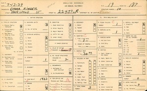 WPA household census for 2245 1/2 HARWOOD STREET, Los Angeles