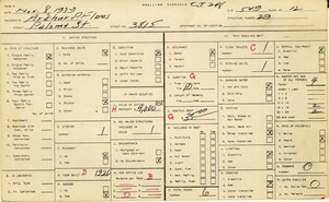 WPA household census for 3815 PALOMA, Los Angeles