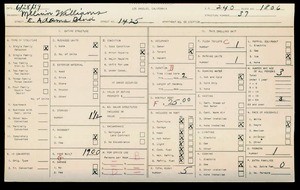 WPA household census for 1425 E ADAMS BLVD, Los Angeles