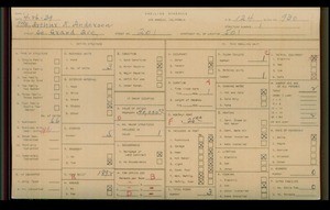 WPA household census for 201 S GRAND AVE, Los Angeles