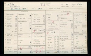 WPA household census for 747 HOEFNER, Los Angeles County