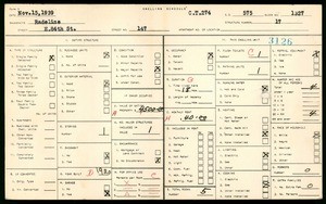 WPA household census for 147 East 84th Street, Los Angeles County