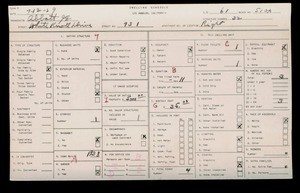 WPA household census for 931 WHITE KNOLL DRIVE, Los Angeles