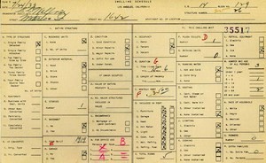 WPA household census for 1642 WATERLOO, Los Angeles