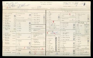 WPA household census for 339 E 101ST ST, Los Angeles County