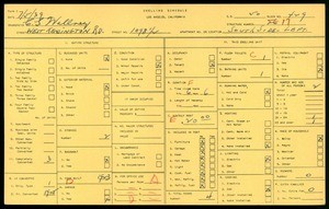 WPA household census for 1098 1/2 N WEST KENSINGTON, Los Angeles