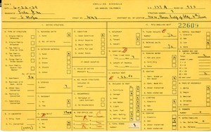 WPA household census for 447 S HOPE, Los Angeles