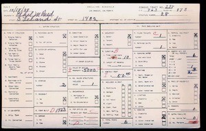 WPA household census for 1402 S LELAND, Los Angeles County