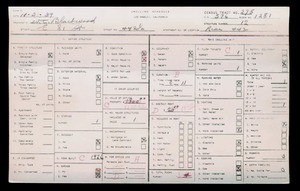 WPA household census for 442 E 81ST ST, Los Angeles County