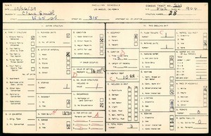 WPA household census for 315 WEST 65TH STREET, Los Angeles County