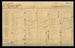 WPA household census for 1308 W 7TH STREET, Los Angeles