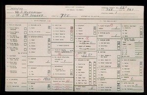 WPA household census for 785 W 5TH STREET, Los Angeles County