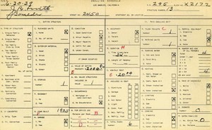 WPA household census for 2450 BOULDER, Los Angeles
